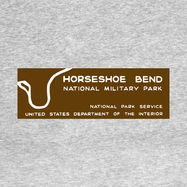 Horseshoe Bend National Military Park sign by nylebuss